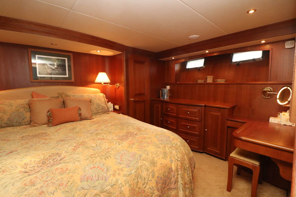 72 Grand Banks Aleutian stateroom