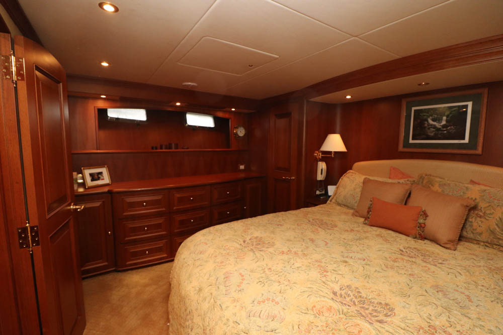 72 Grand Banks Aleutian stateroom