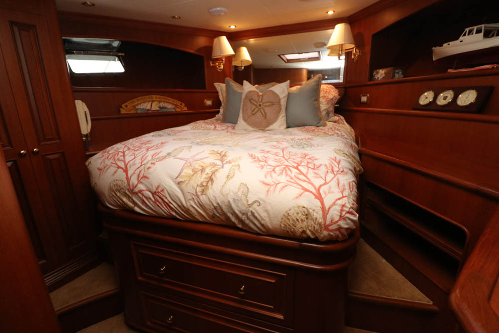 72 Grand Banks Aleutian stateroom
