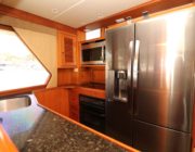 2002 62' offshore pilothouse galley