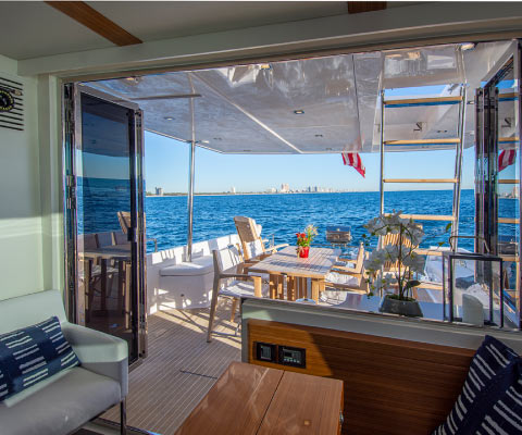 outback yachts furnishing