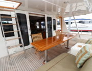 72 Grand Banks Aleutian deck