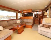 2002 62' offshore pilothouse salon
