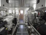 80 offshore pilothouse engine room