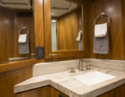 80 offshore pilothouse bathroom