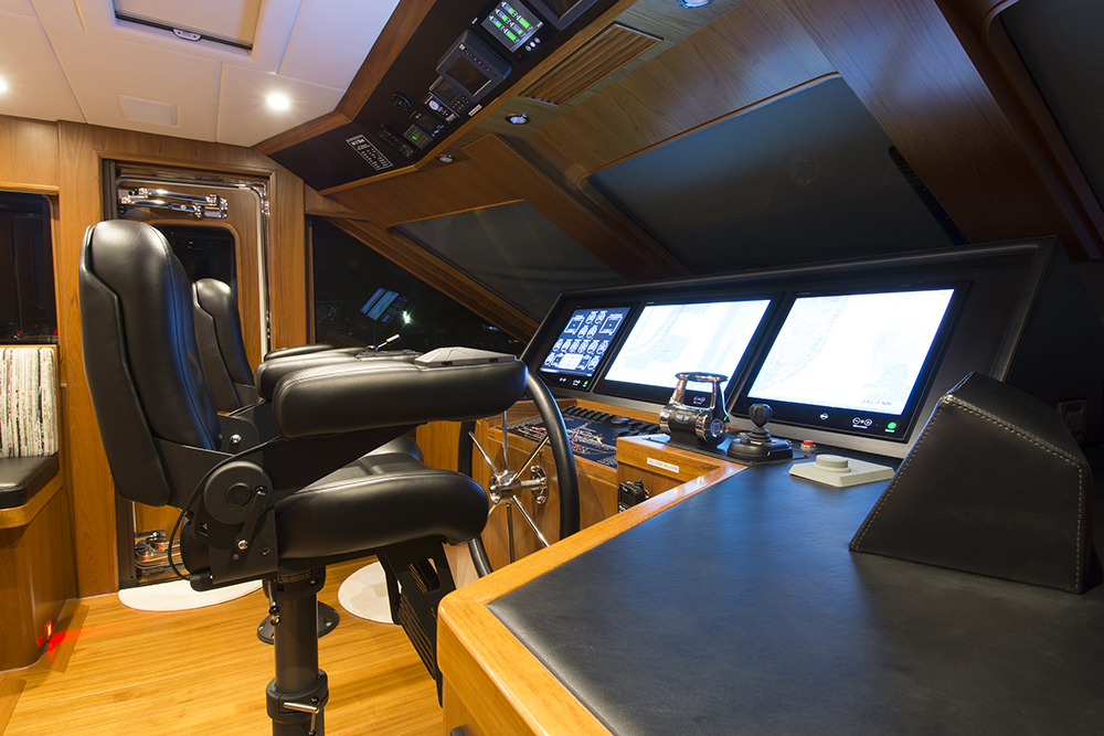 80 offshore pilothouse captains chair