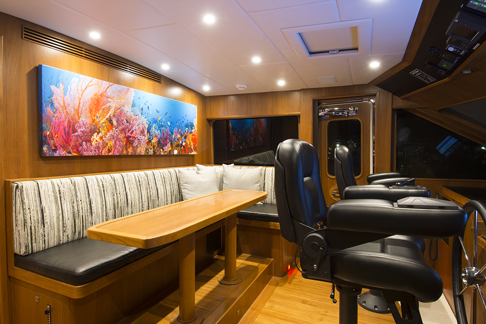 80 offshore pilothouse captains chair