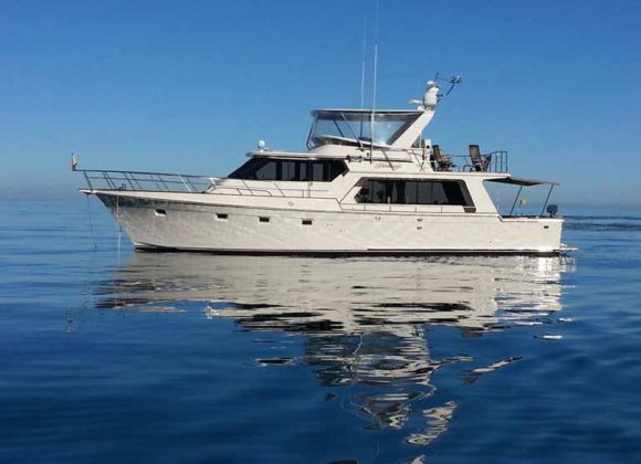 1990 55' offshore pilothouse