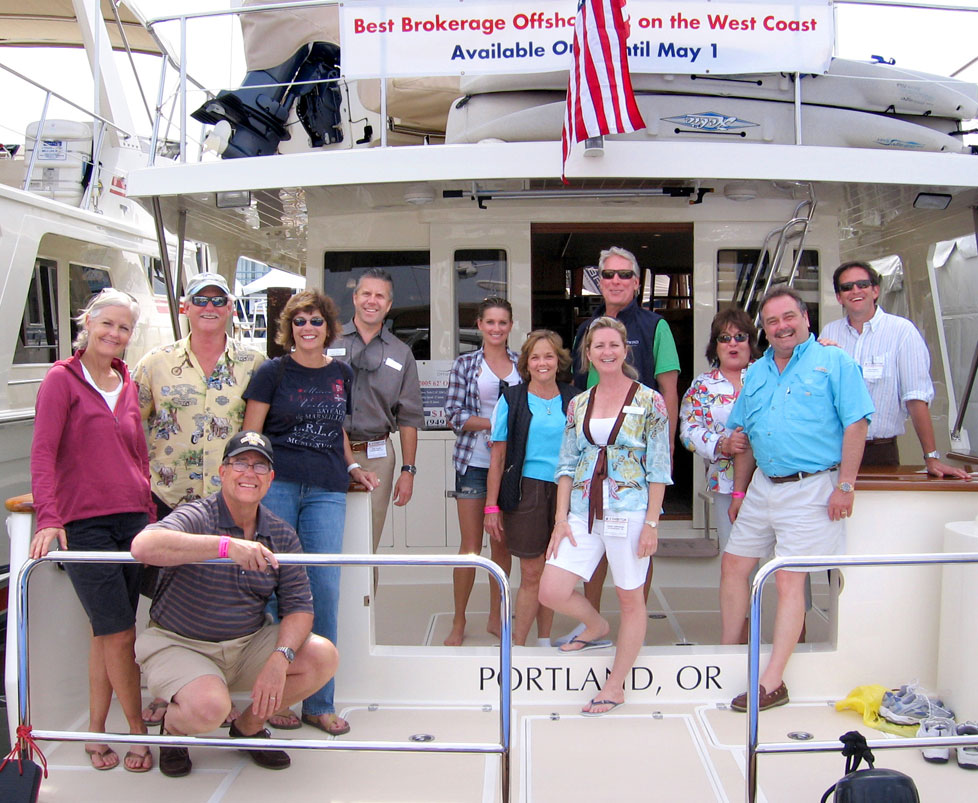 Olson yacht group team photo