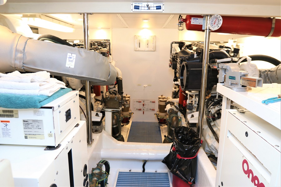 West Bay Sonship 58 Engine Room